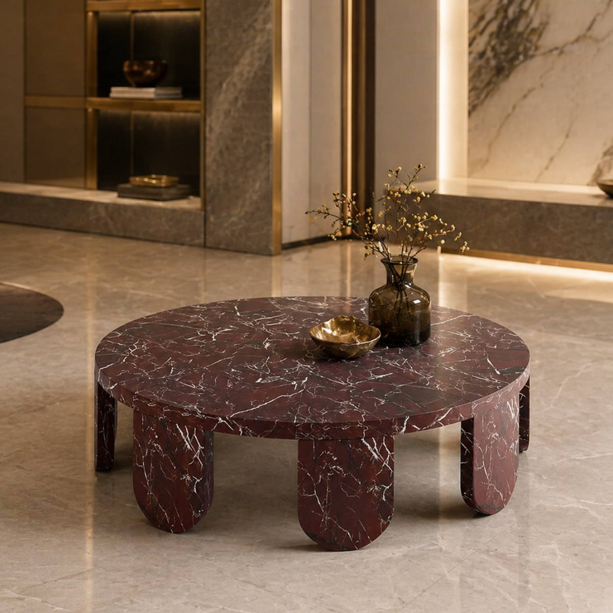 Serenity Rosso Levante Centre Table